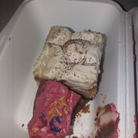 Tirimisu and raw raspberry cheese cake at Green Gourmet in Newtown