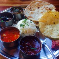 
 at Maya Vegetarian Chat House in Surry Hills