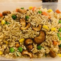 Cashew nuts fried rice  at Mother Chu's Vegetarian Kitchen in Sydney