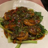 Crispy soya bean roll  at Mother Chu's Vegetarian Kitchen in Sydney