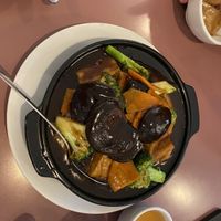 Tofu clay pot  at Mother Chu's Vegetarian Kitchen in Sydney