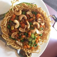 Birds nest   at Mother Chu's Vegetarian Kitchen in Sydney