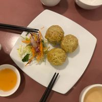 Steamed dim sims at Mother Chu's Vegetarian Kitchen in Sydney