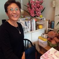 Long time staff at Mother Chu's Vegetarian Kitchen in Sydney