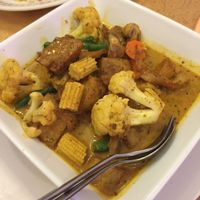 curry at Tian Ci Vegetarian Chinese Restaurant in West Ryde