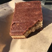 Vegan 'snickers' bar at Eumarrah Organic and Natural Food in Hobart