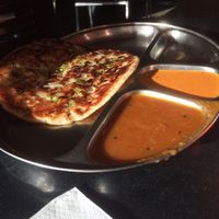 onion and chilli uttapam at Lakishmi Vilas Vegetarian Take Away in Dandenong