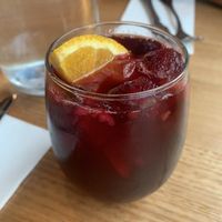 Sangria - so good! at Vegie Bar in Fitzroy