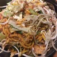 Mee goreng at Vegie Bar in Fitzroy