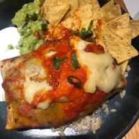 Burrito at Vegie Bar in Fitzroy