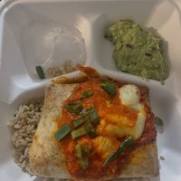 Mexican Burrito meal   at Vegie Bar in Fitzroy