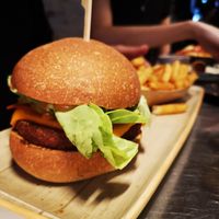 Burgernater at Vegie Bar in Fitzroy