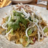 Mee Goreng  at Vegie Bar in Fitzroy