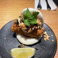Chicken bao, delicious!   at Vegie Bar in Fitzroy