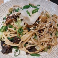 Yaki udon at Vegie Bar in Fitzroy