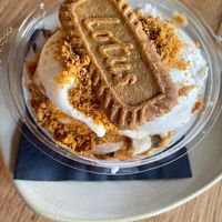 Biscoff Lotus sunday at Vegie Bar in Fitzroy