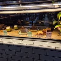 Desserts at Vegie Bar in Fitzroy