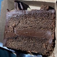 Cake takeaway   at Vegie Bar in Fitzroy