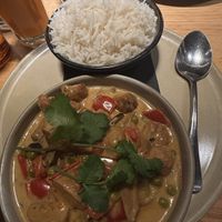 Massaman curry  at Vegie Bar in Fitzroy