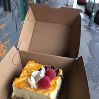 Vegan Tropical Cheezcake at Vegie Bar in Fitzroy
