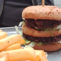 Big Mac at Vegie Bar in Fitzroy