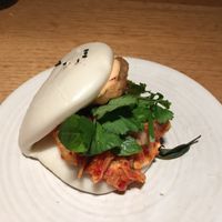 Steamed slider at Vegie Bar in Fitzroy