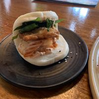 Tempeh Bao at Vegie Bar in Fitzroy