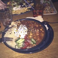 Amazing food at Vegie Bar in Fitzroy