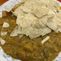 Satay curry a little bit spicyy  at Crossways in Melbourne