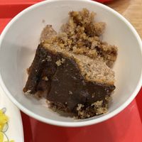 Date cake ask for no custard   at Crossways in Melbourne