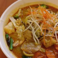 Curry laksa at Fo Guang Yuan in Melbourne