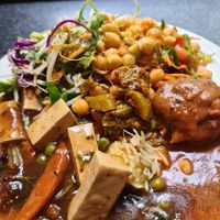 'Not so hungry' deal. Plenty of food!! #Veganuary at Gopals in Melbourne