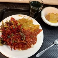 Vegan platter at Gopals in Melbourne