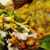 Vegan platter at Gopals in Melbourne