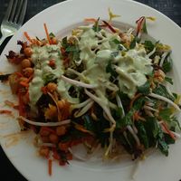 Salad at Gopals in Melbourne