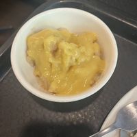 Plum dessertt  at Gopals in Melbourne