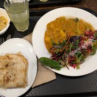 Vegan platter at Gopals in Melbourne