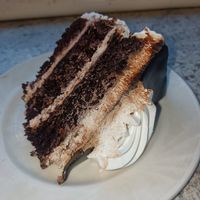 vegan chocolate cake :) at Gopals in Melbourne