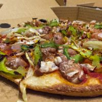 Mexicana (no cheese) at Nostralis Wholemeal Pizza in Caulfield North