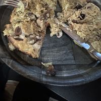 Artichoke pizza. Yummy  at Nostralis Wholemeal Pizza in Caulfield North