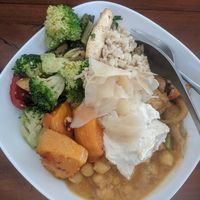 Large bowl - tried almost all dishes! at Tofulicious in Richmond