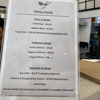   at Tofulicious in Richmond