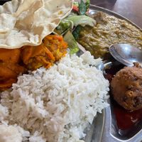 Vegan Krishna combo $11  at Govinda's Restaurant in Northbridge