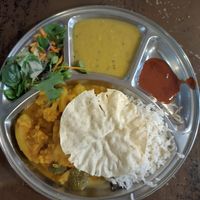 $11 vegan evening option (from the buffet) at Govinda's Restaurant in Northbridge