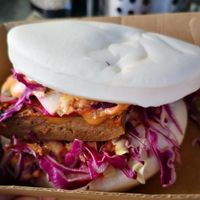 Bao at Manna Wholefoods Cafe in South Fremantle
