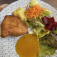 Authentic samosa   at Bio Bistro Spicy Spices in Salzburg