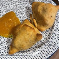 Samosa  at Bio Bistro Spicy Spices in Salzburg