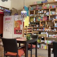 Mini Shopbereich  at Bio Bistro Spicy Spices in Salzburg