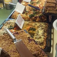 cakes and casserole  at Regenbogen Reformhaus in Vienna