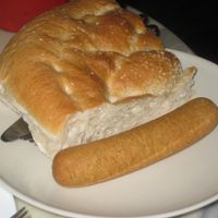 Bratwurst (vegan) at Rupp's Vegetarisches Pub   in Vienna